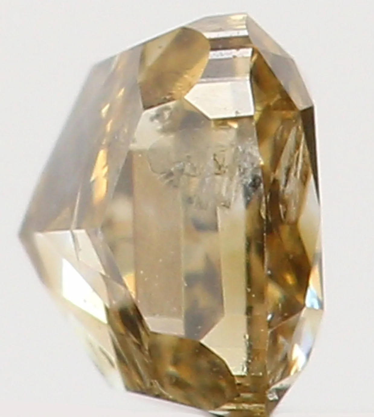 Natural Loose Diamond Cushion Greenish Yellow Color I2 Clarity 2.80 MM 0.15 Ct KR772