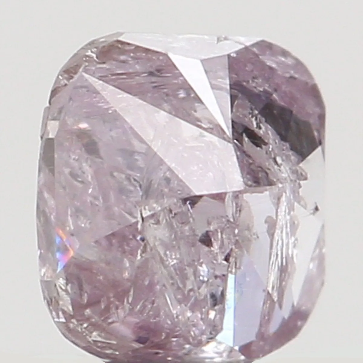 Natural Loose Diamond Cushion Pink Color I3 Clarity 3.00 MM 0.13 Ct KR1681