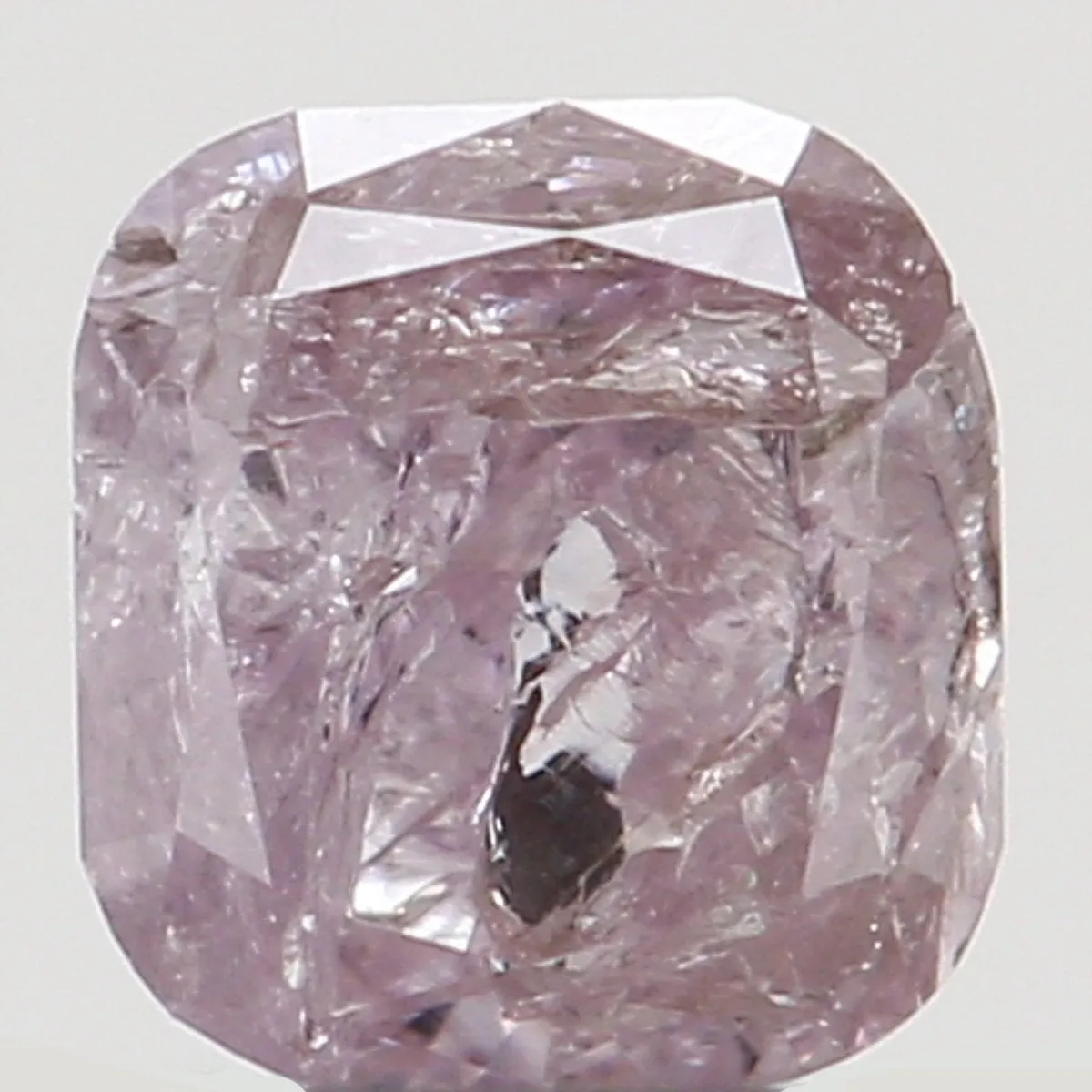 Natural Loose Diamond Cushion Pink Color I3 Clarity 3.00 MM 0.13 Ct KR1681