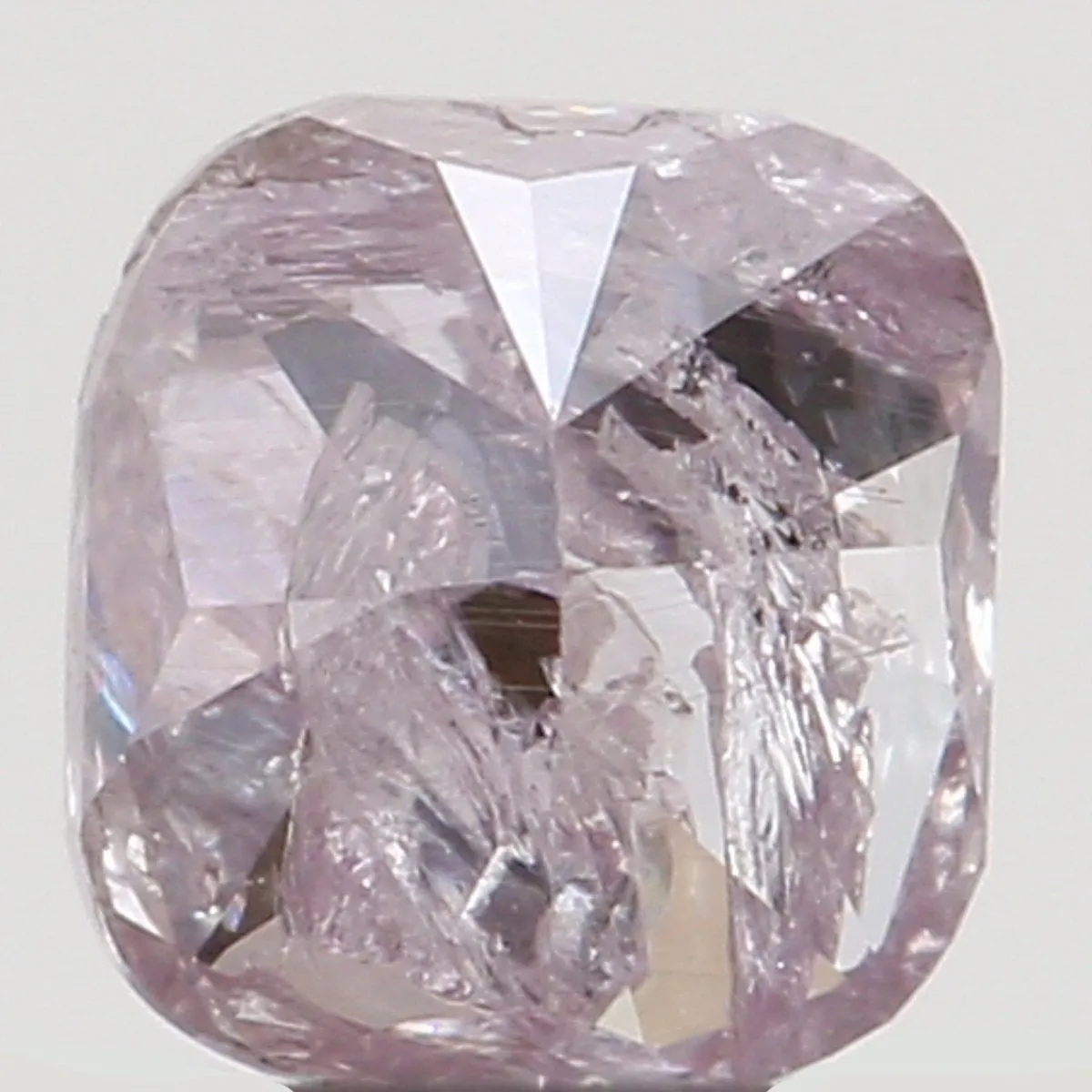 Natural Loose Diamond Cushion Pink Color I3 Clarity 3.00 MM 0.13 Ct KR1681