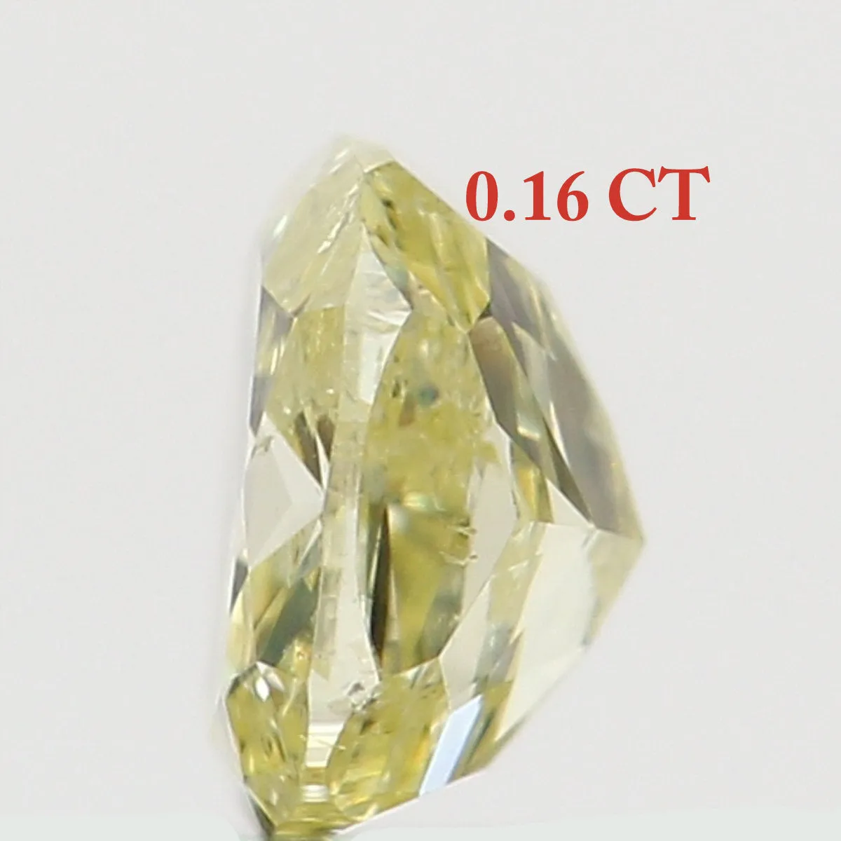 Natural Loose Diamond Cushion Yellow Color SI2 Clarity 3.30 MM 0.16 Ct KR1428