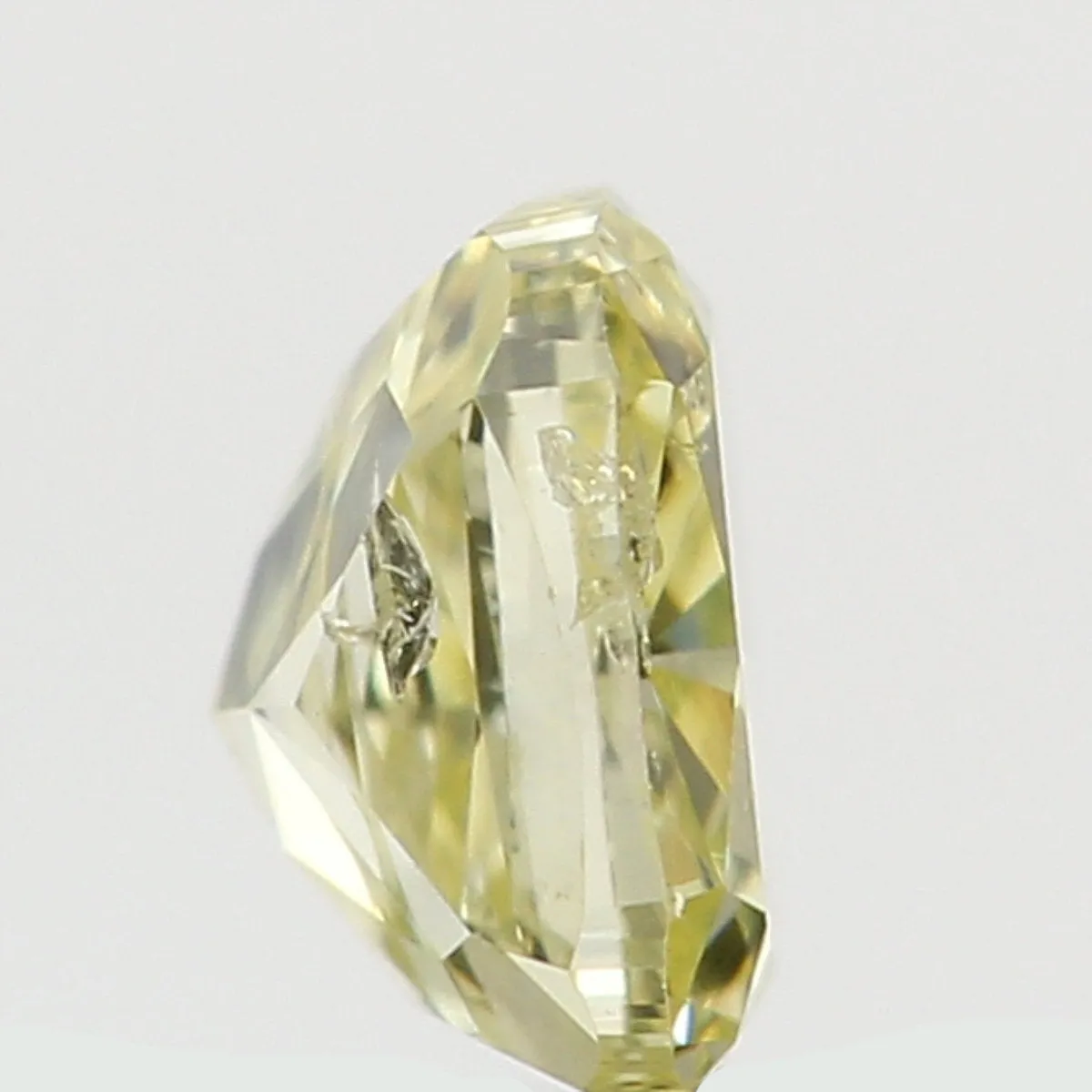 Natural Loose Diamond Cushion Yellow Color SI2 Clarity 3.30 MM 0.16 Ct KR1428