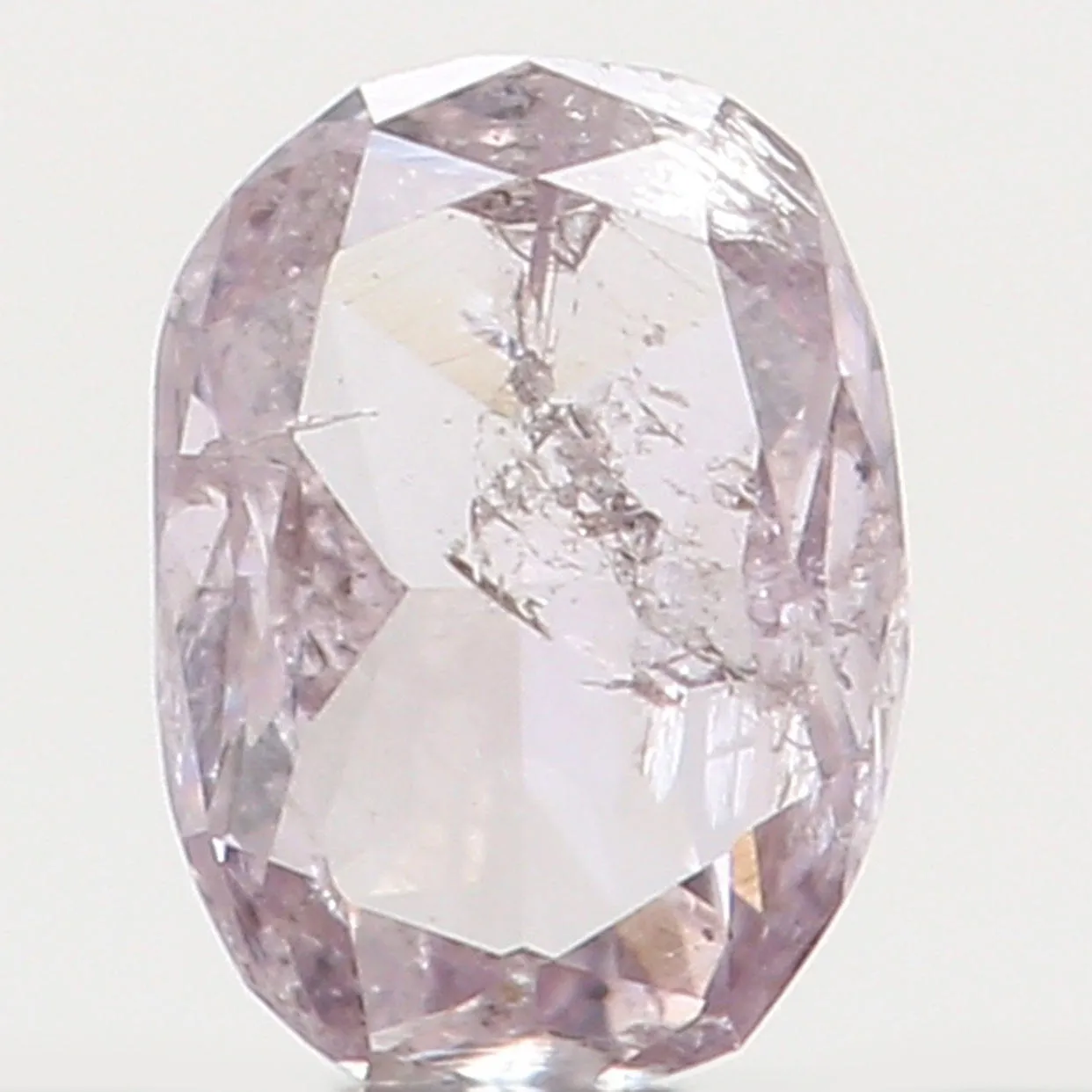 Natural Loose Diamond Oval Pink Color I2 Clarity 3.30 MM 0.07 Ct L5690