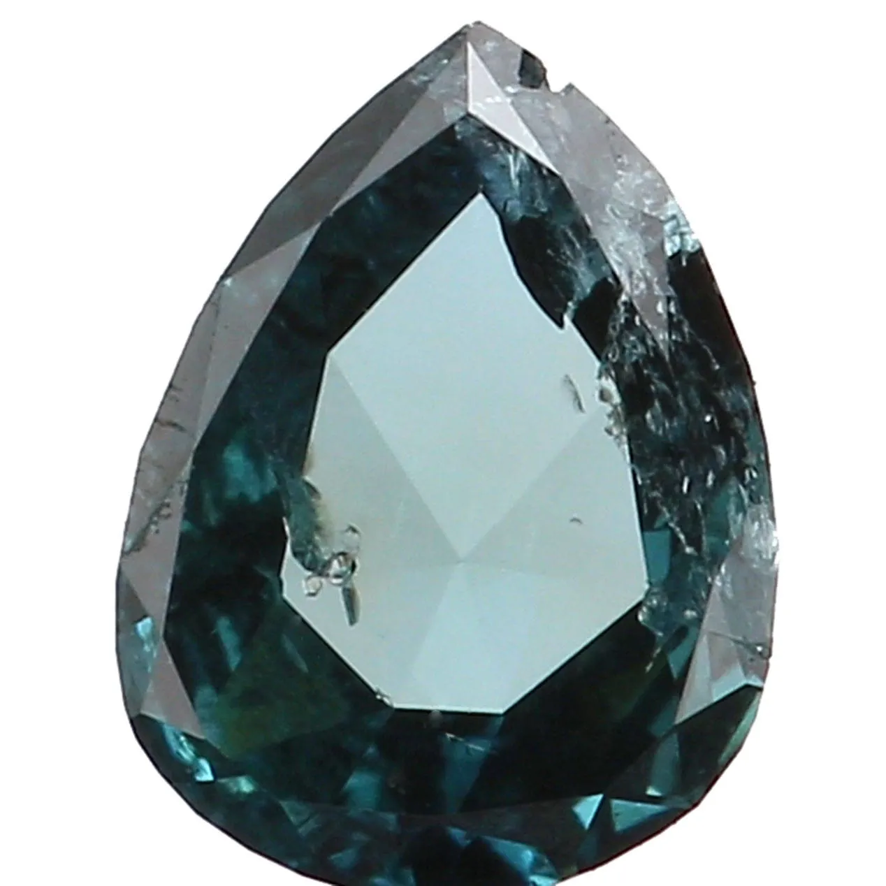 Natural Loose Diamond Pear Blue Color I1 Clarity 4.60 MM 0.16 Ct KR1313