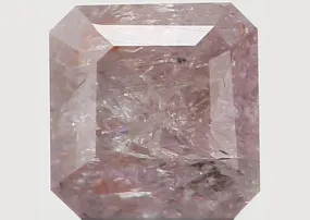 Natural Loose Diamond Radiant Pink Color I3 Clarity 2.90 MM 0.18 Ct L6160