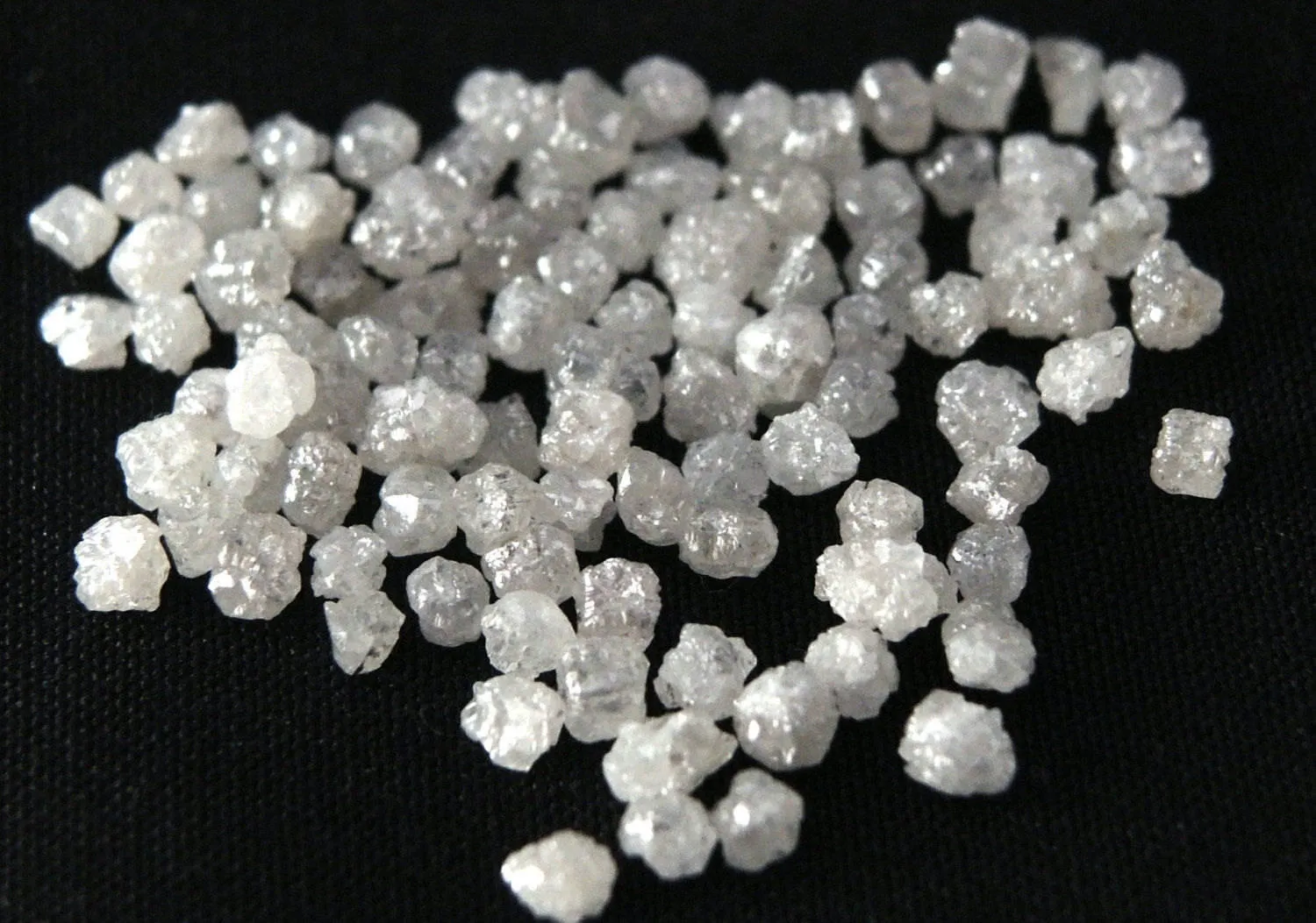 Natural Loose Diamond Rough White Grey Fancy Color I3 Clarity 500 Pcs Lot Q11