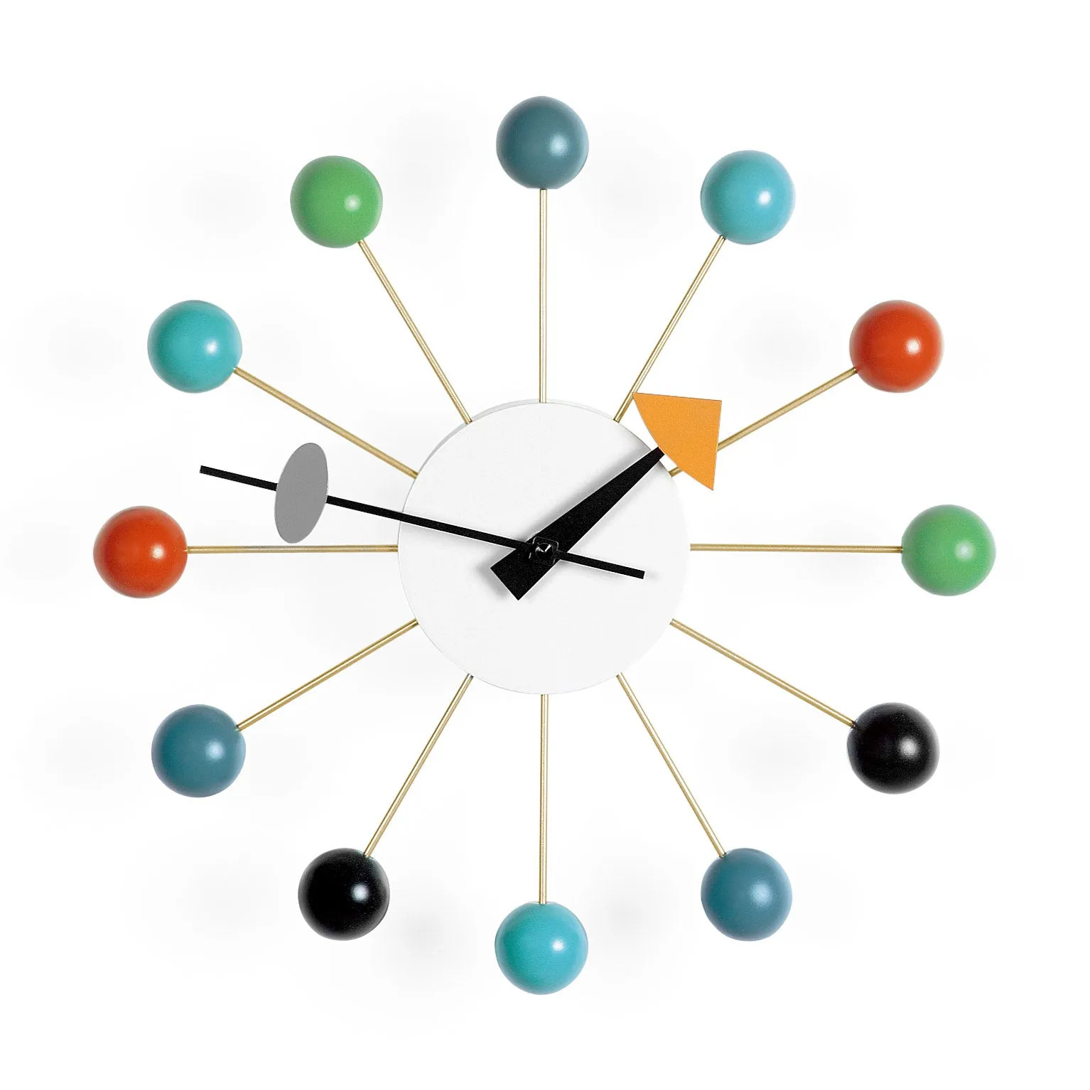 Nelson Wall Clock  Multicolor Ball