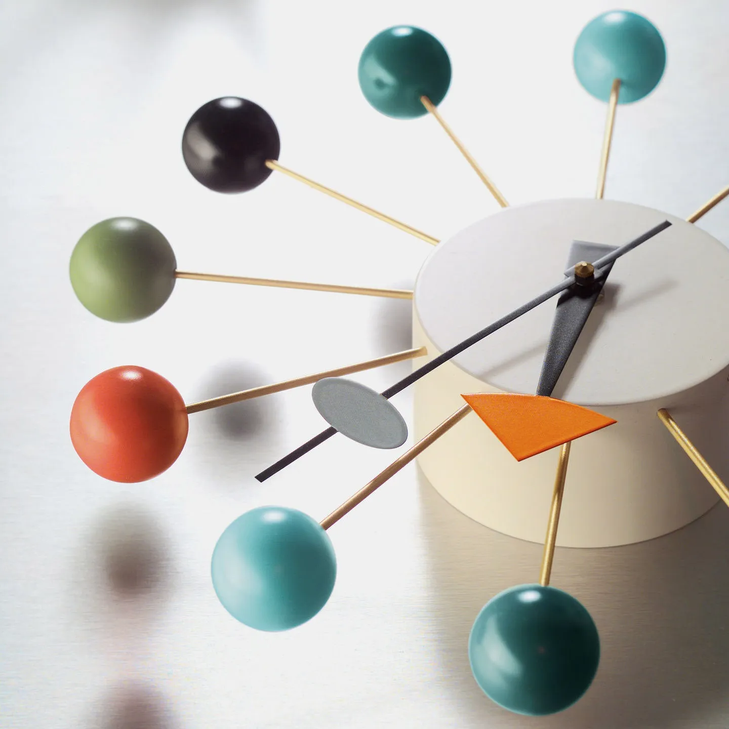 Nelson Wall Clock  Multicolor Ball