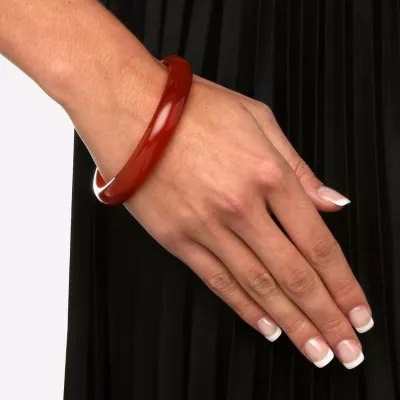 new!Genuine Red Agate Bangle Bracelet