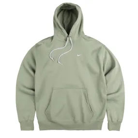 NikeSolo Swoosh Fleece Hoodie Jade Horizon / White