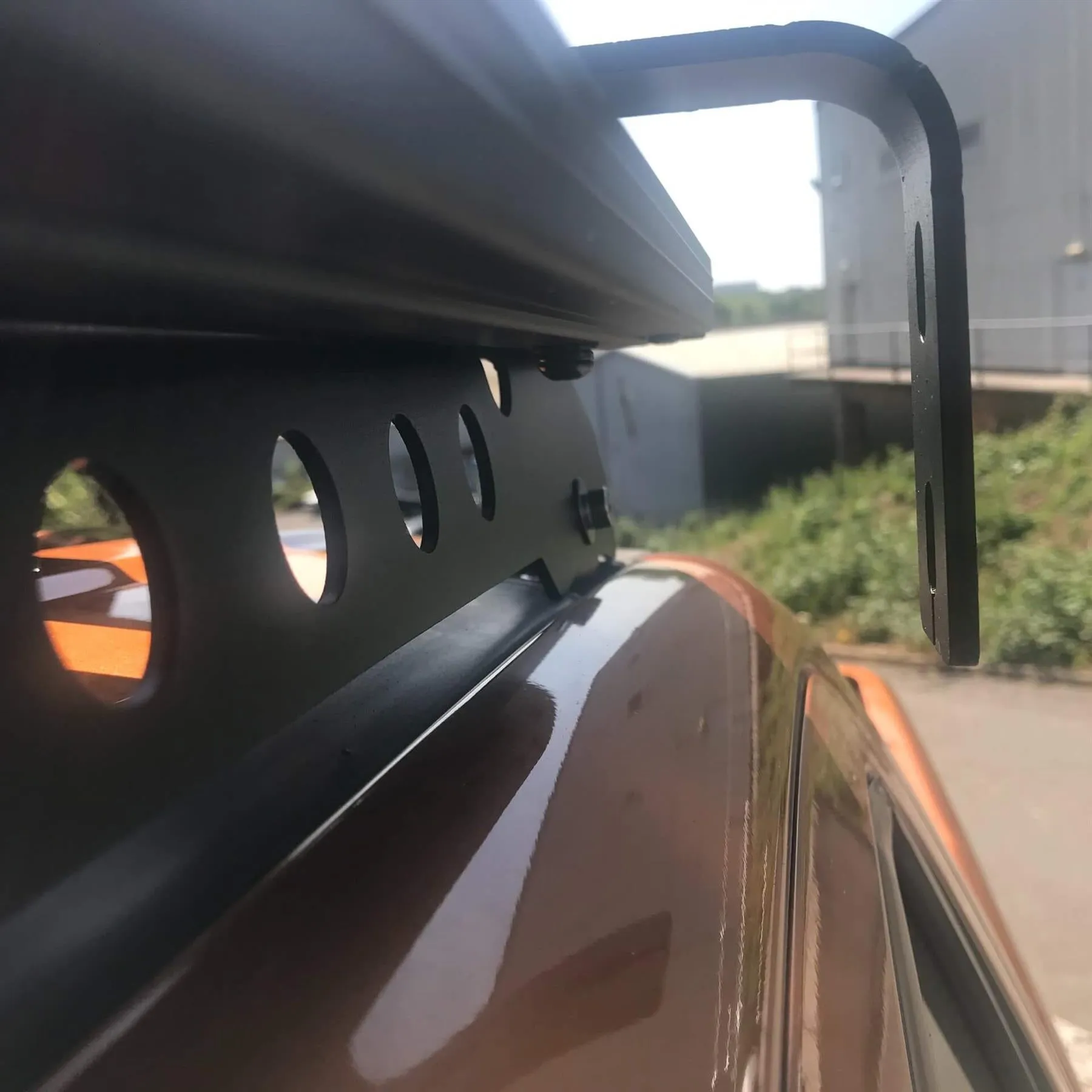 Pair of Side Awning Brackets for Direct4x4 AluMod Low Profile Roof Racks