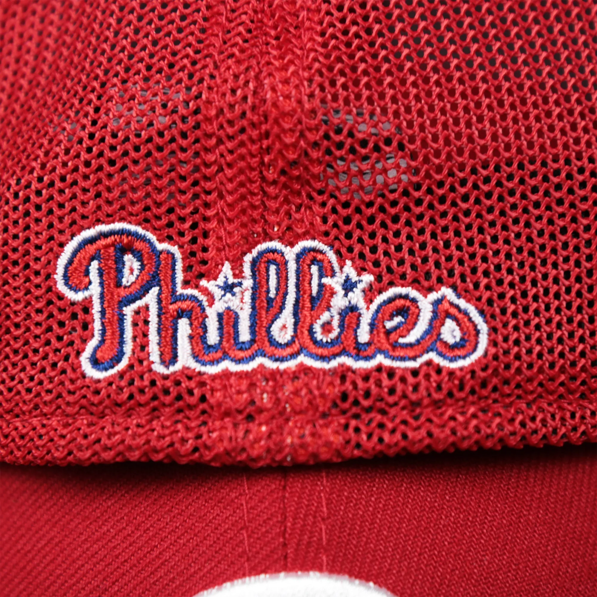 Philadelphia Phillies Metallic All Star Game MLB 2022 Side Patch 39Thirty Mesh FlexFit Cap | ASG 2022 Red 39Thirty Cap