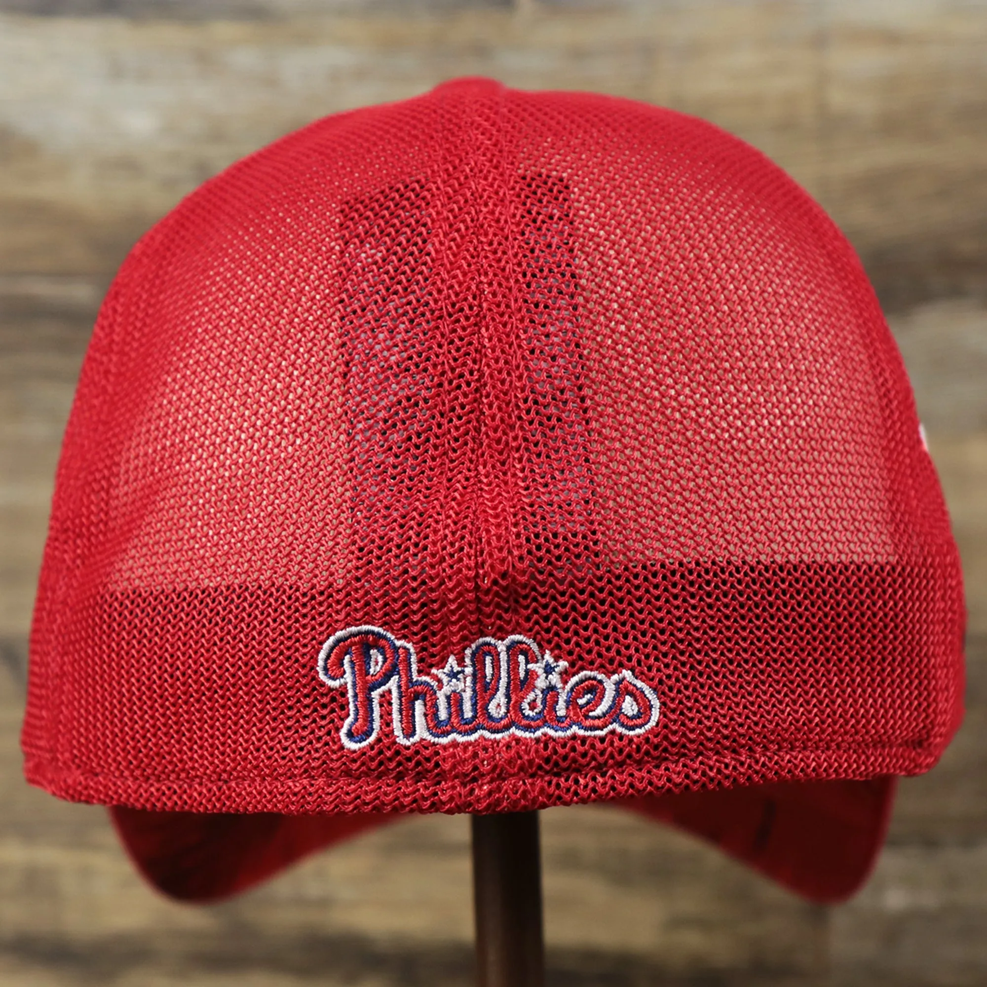 Philadelphia Phillies Metallic All Star Game MLB 2022 Side Patch 39Thirty Mesh FlexFit Cap | ASG 2022 Red 39Thirty Cap