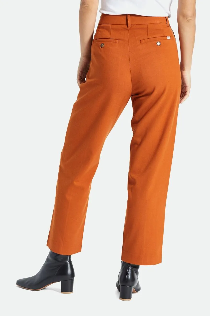 Retro Trouser Pant - Caramel