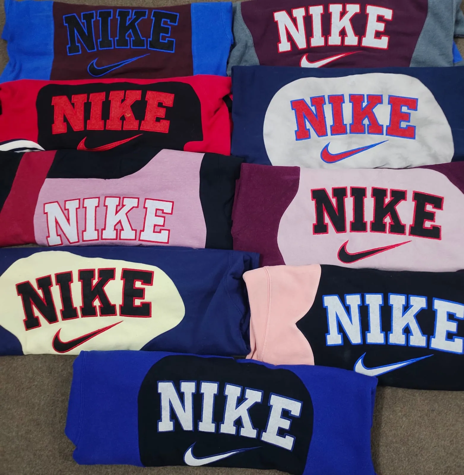 Rework sweatshirt Nice big logo 50 pcs