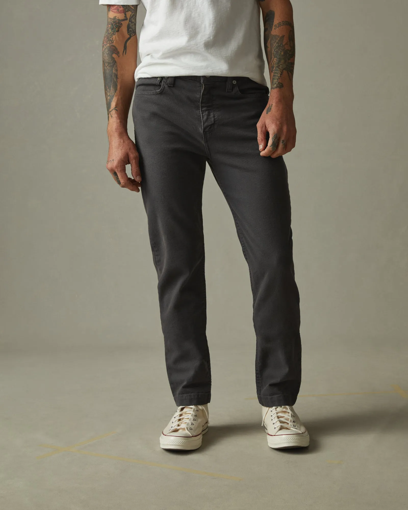 Roughneck Pant Slim - Cast Iron