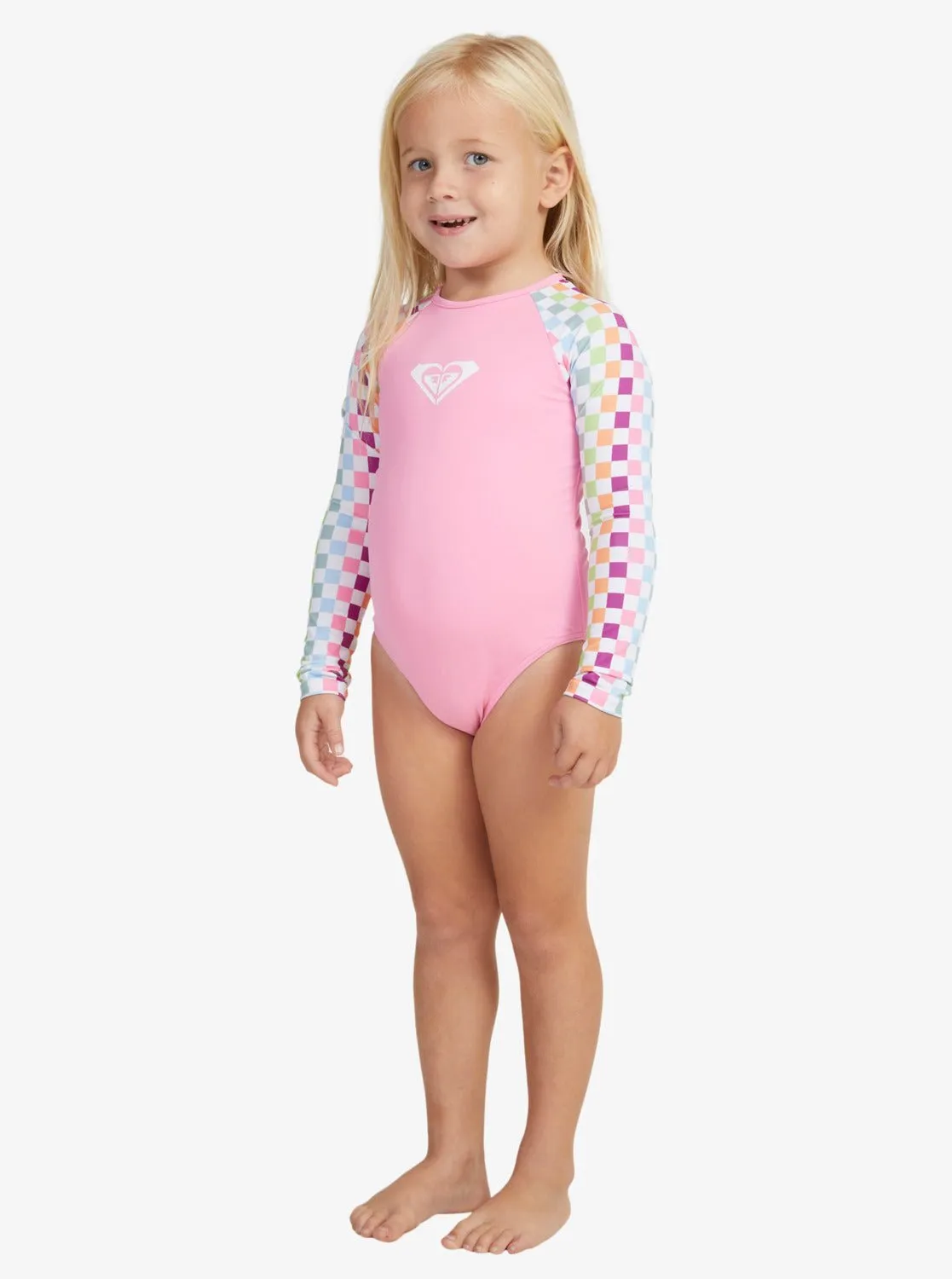 Roxy Rainbow Check Onesie