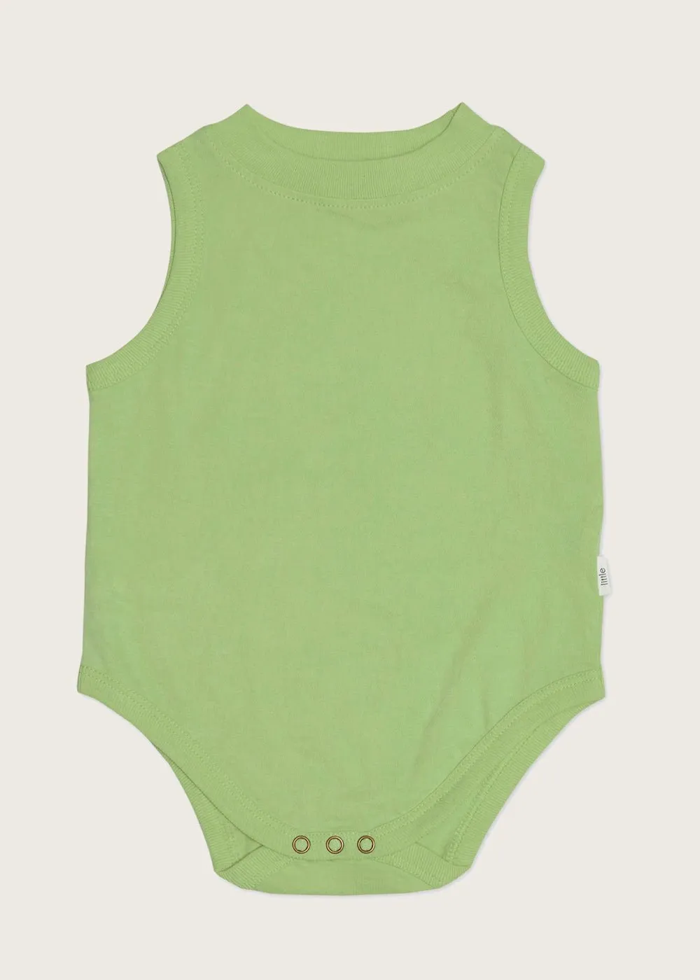 Sage Baby Singlet Onesie