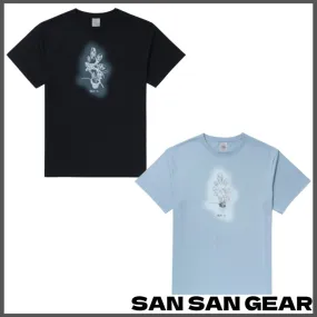 San San Gear  |Crew Neck Unisex Cotton Short Sleeves Logo