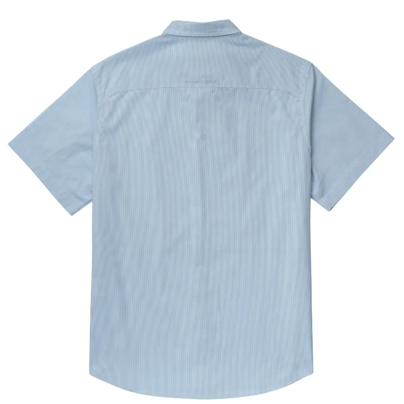 San San Gear  |Stripes Street Style Cotton Short Sleeves Logo Shirts