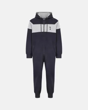 Spurs Mens Colour Block Navy Onesie