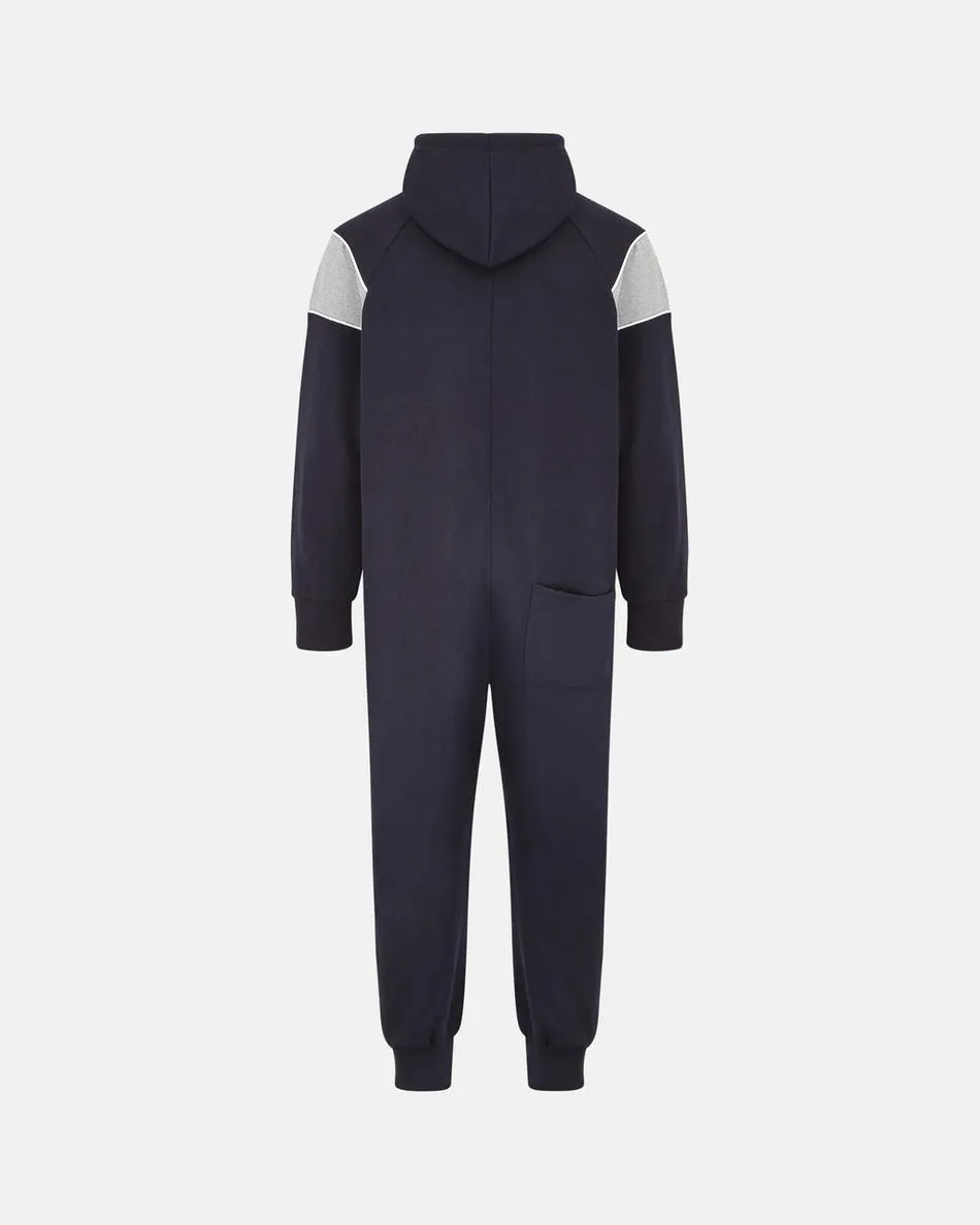 Spurs Mens Colour Block Navy Onesie