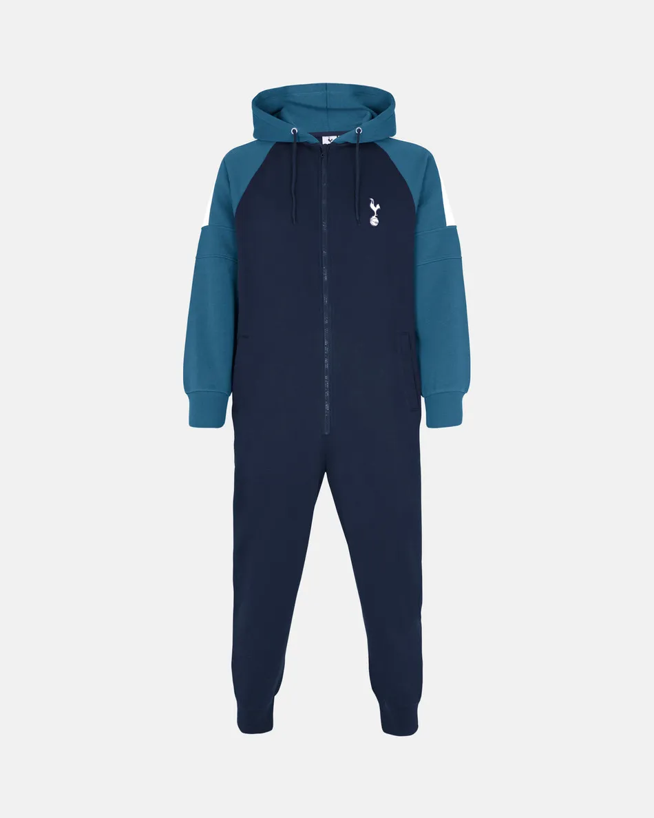 Spurs Mens Navy Block Onesie