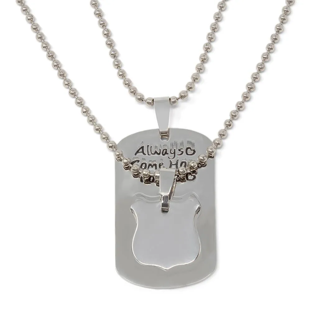 Stainless Steel Police Dogtag