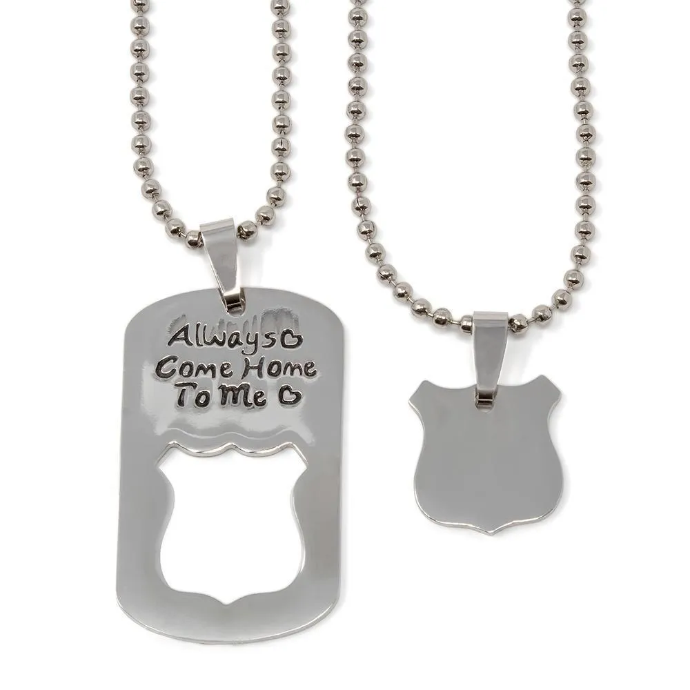 Stainless Steel Police Dogtag