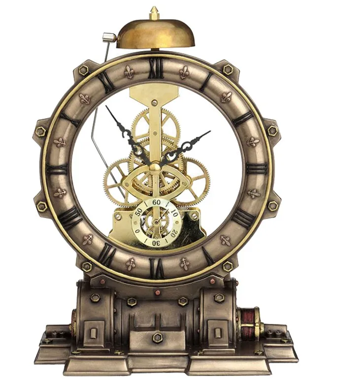 Steampunk Generator Striking Clock