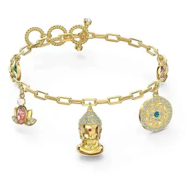 Swarovski SYMBOLIC BUDDHA BRACELET, Gold Tone -5514410