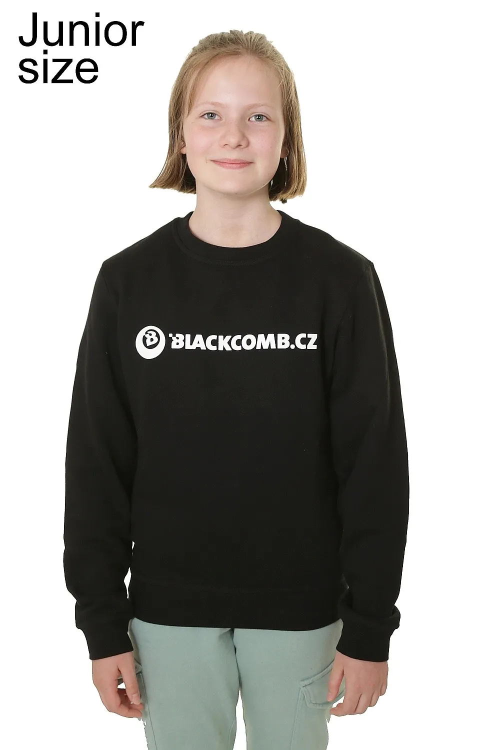 sweatshirt Blackcomb Essential Logo Crew - Black - unisex junior