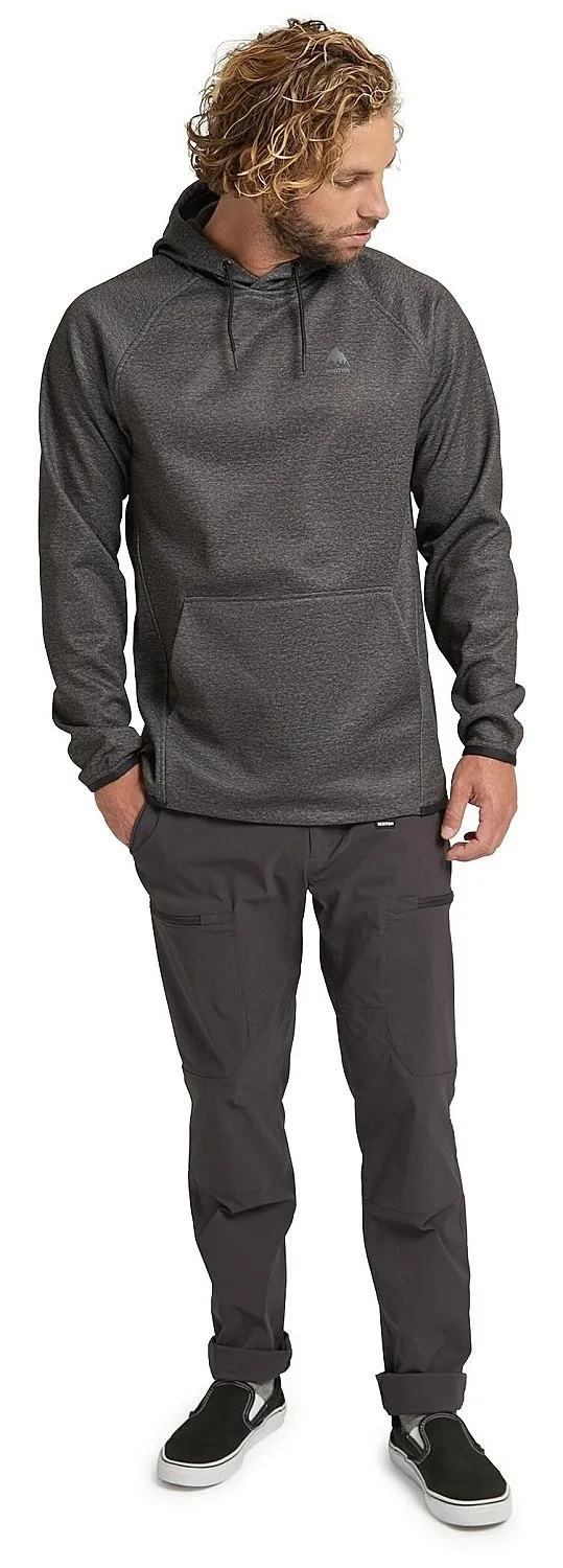 sweatshirt Burton Crown Weatherproof Pullover - True Black Heather - men´s