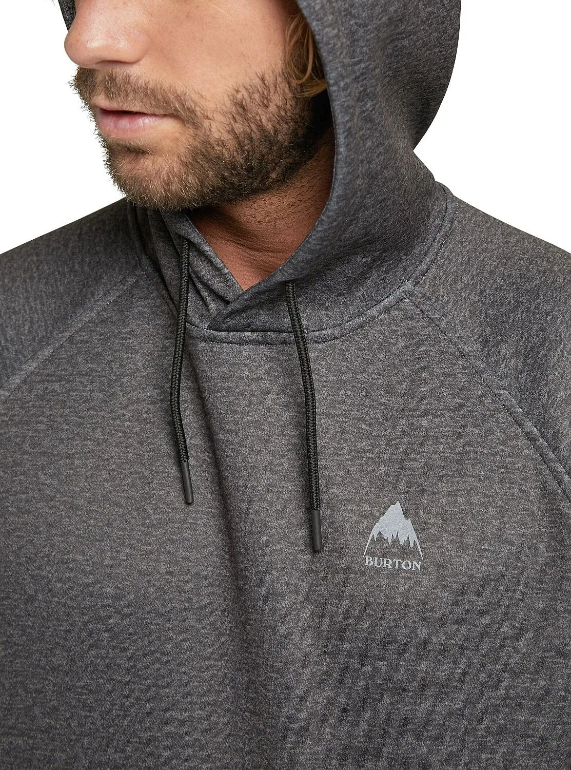 sweatshirt Burton Crown Weatherproof Pullover - True Black Heather - men´s