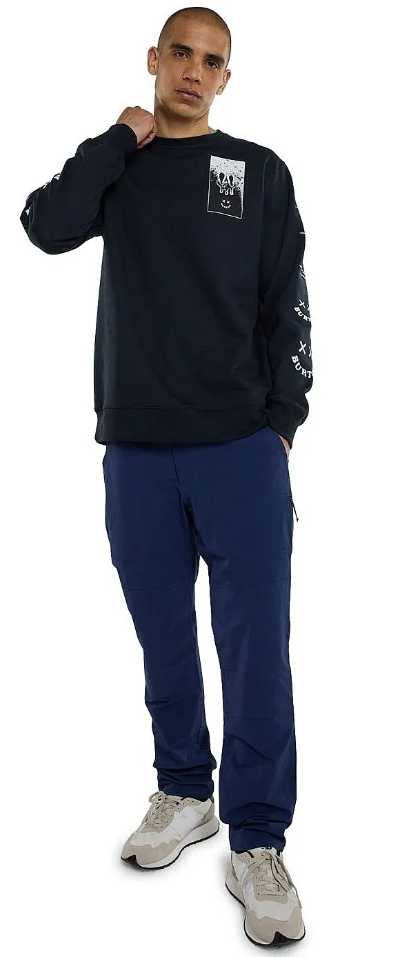 sweatshirt Burton Skeleton Key 24 Crew - True Black - men´s