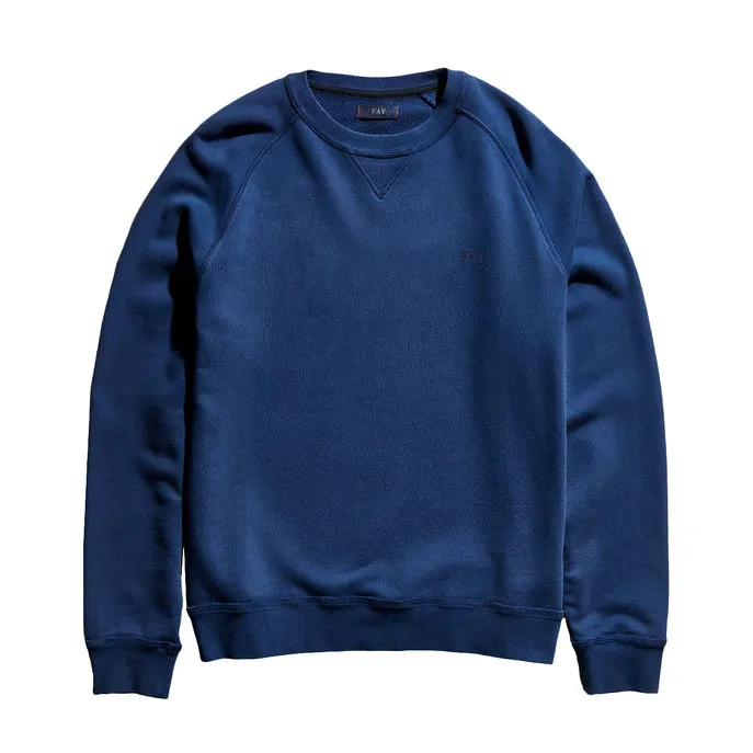 SWEATSHIRT DYED HEAD Man Indigo