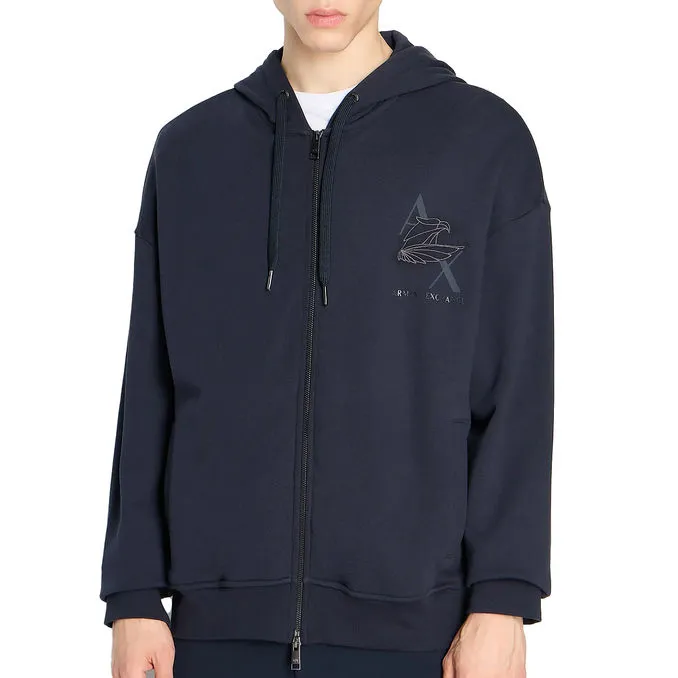 SWEATSHIRT WITH ZIP Man Navy 