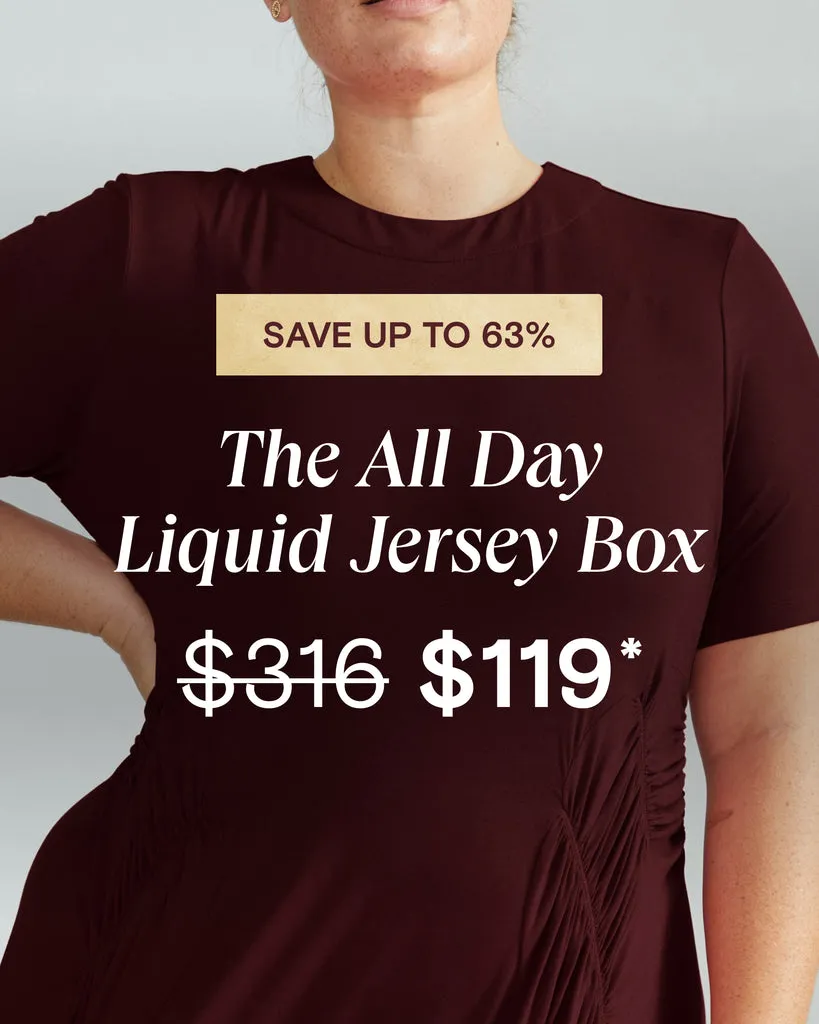 The All Day Liquid Jersey Box