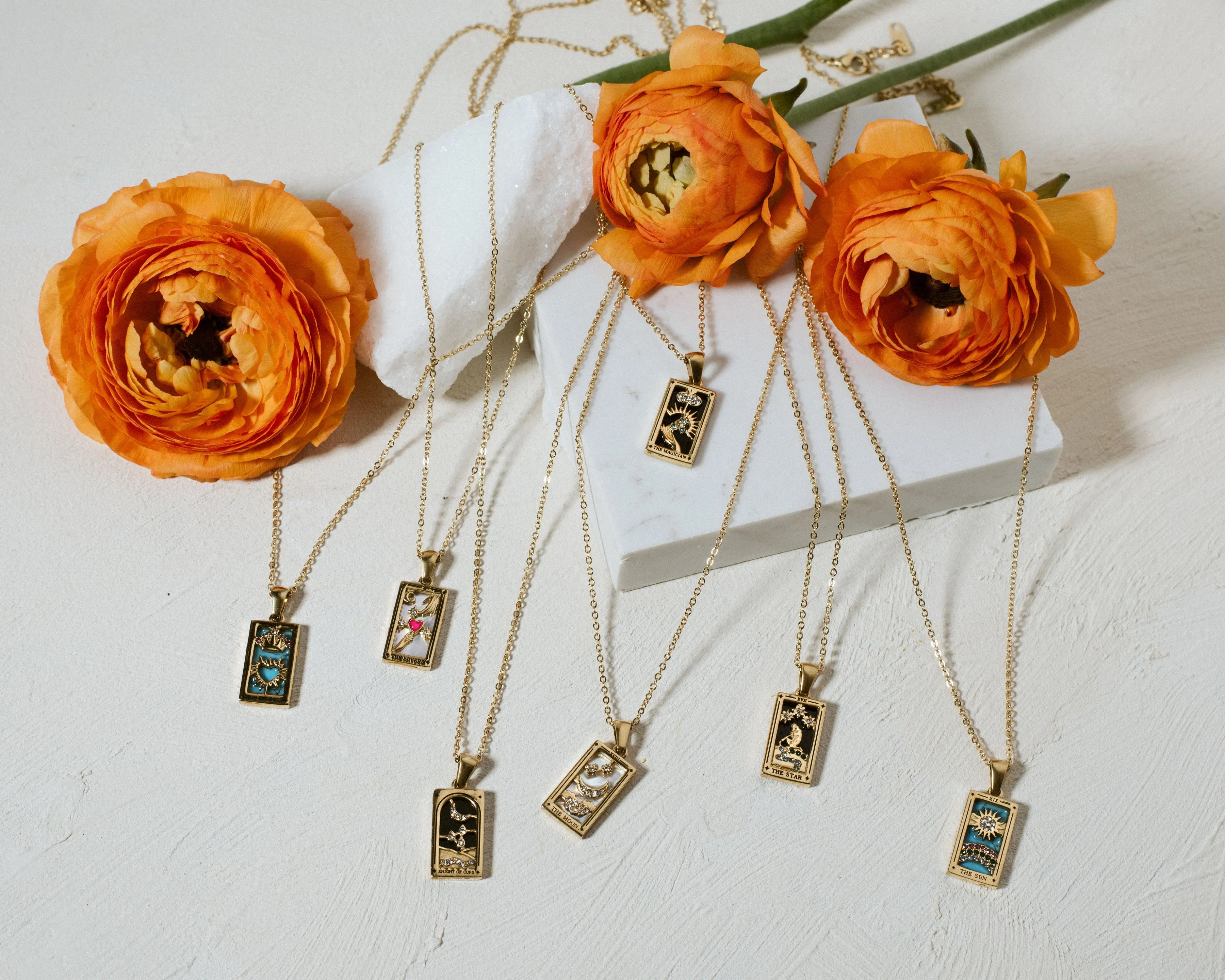 The Knight of Cups Tarot Necklace