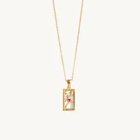 The Lovers Tarot Necklace