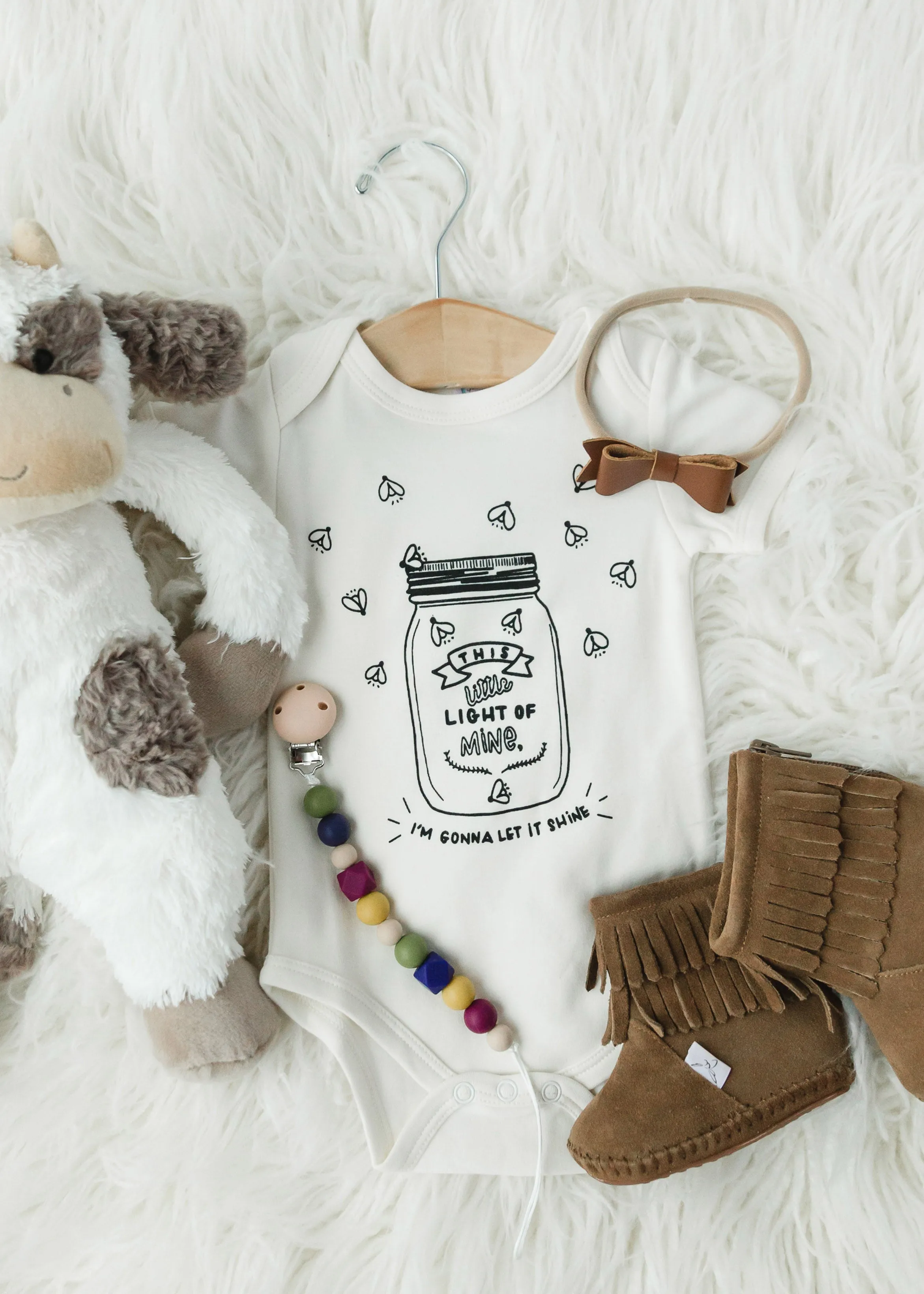 This Little Light Of Mine Onesie - FINAL SALE