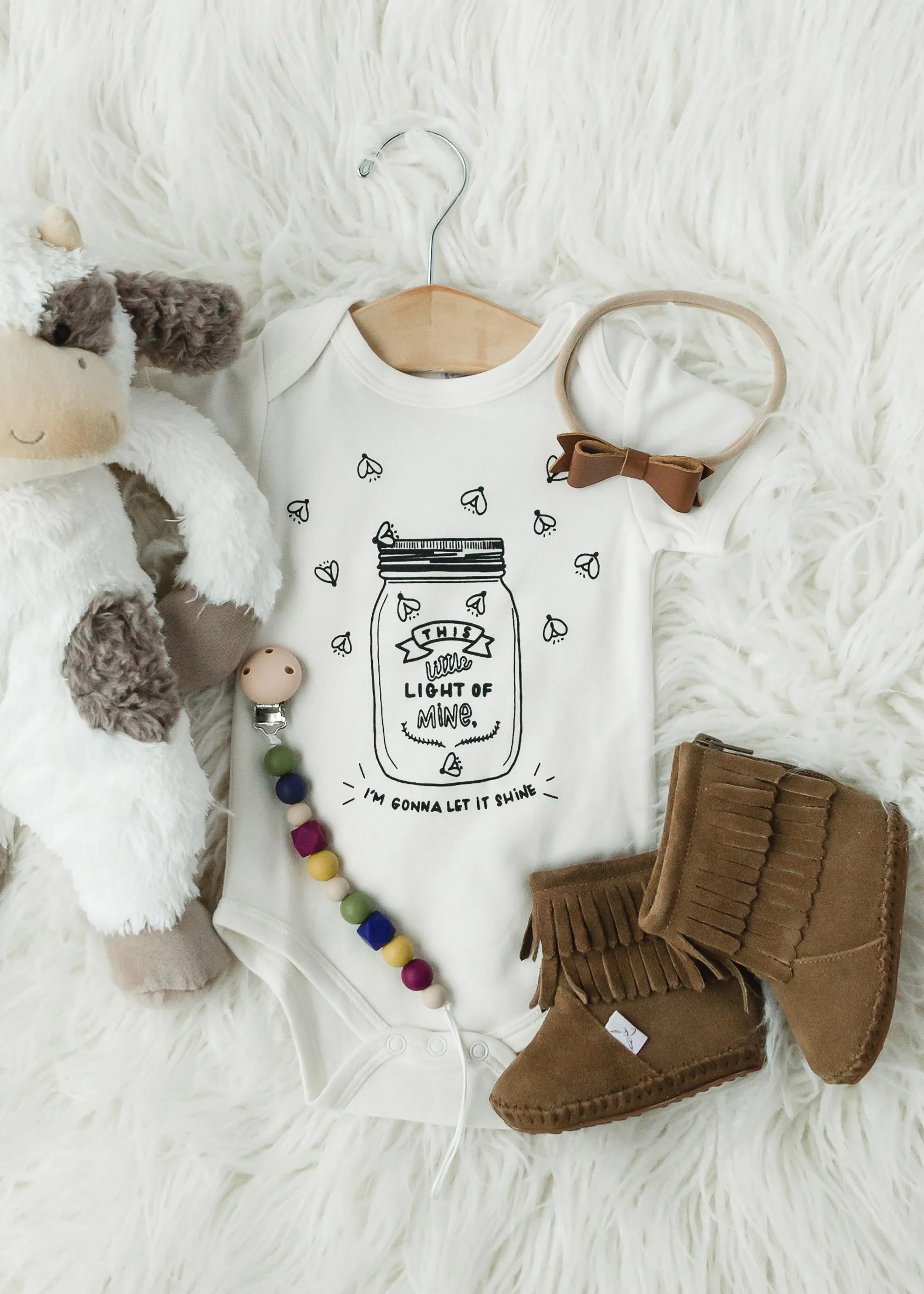 This Little Light Of Mine Onesie - FINAL SALE