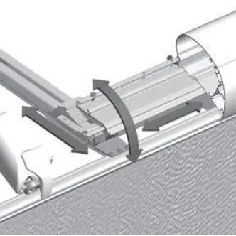 Thule Omnistor Set 2 Mounting Rails + Awning Adapter 308054