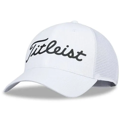 Titleist Featherweight Golf Hat - White/Black