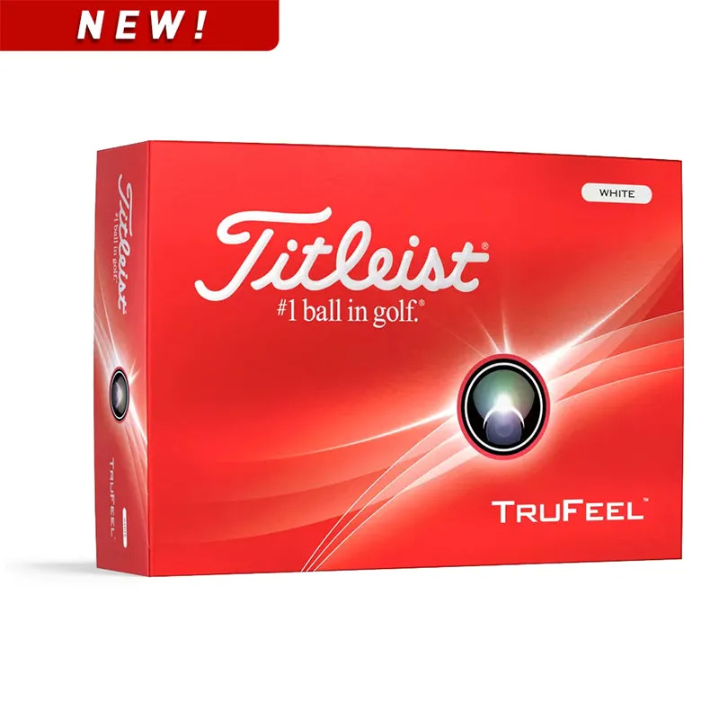 Titleist New TruFeel Golf Balls - White