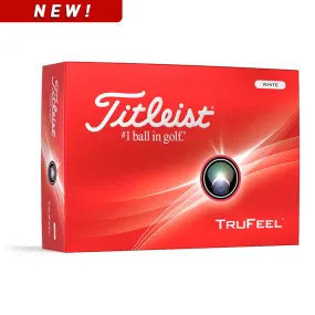 Titleist New TruFeel Golf Balls - White