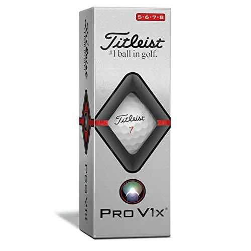 Titleist Pro V1x Golf Balls ( One Dozen )