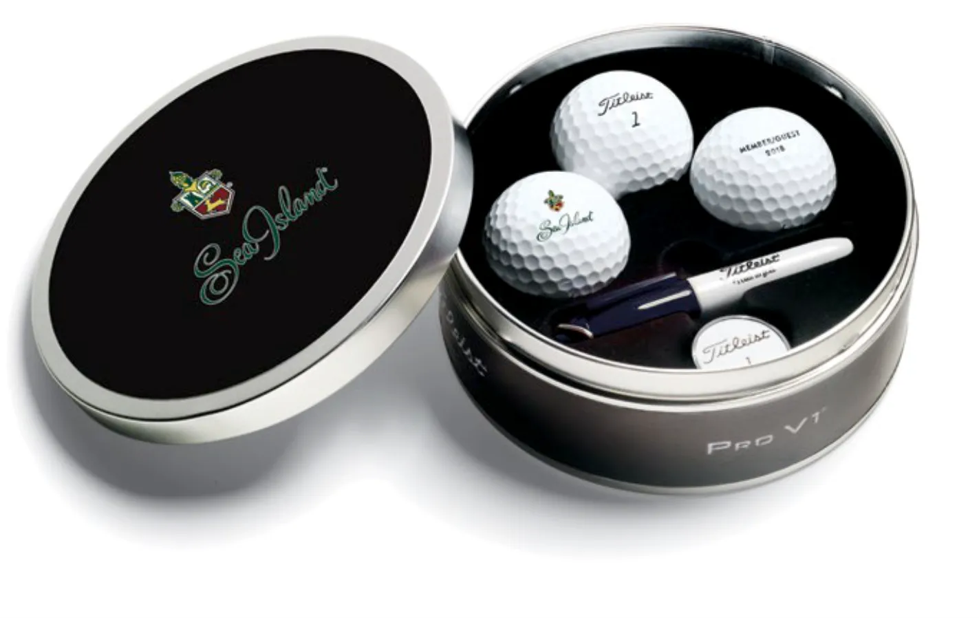 Titleist ProV1 Tin - Custom Logo Lid