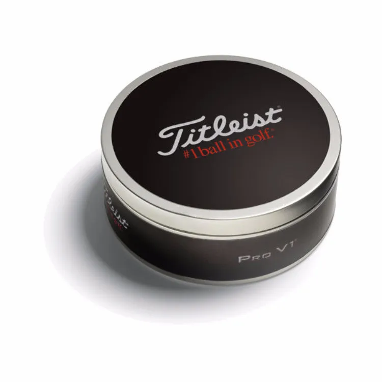 Titleist ProV1 Tin - Titleist Logo Lid