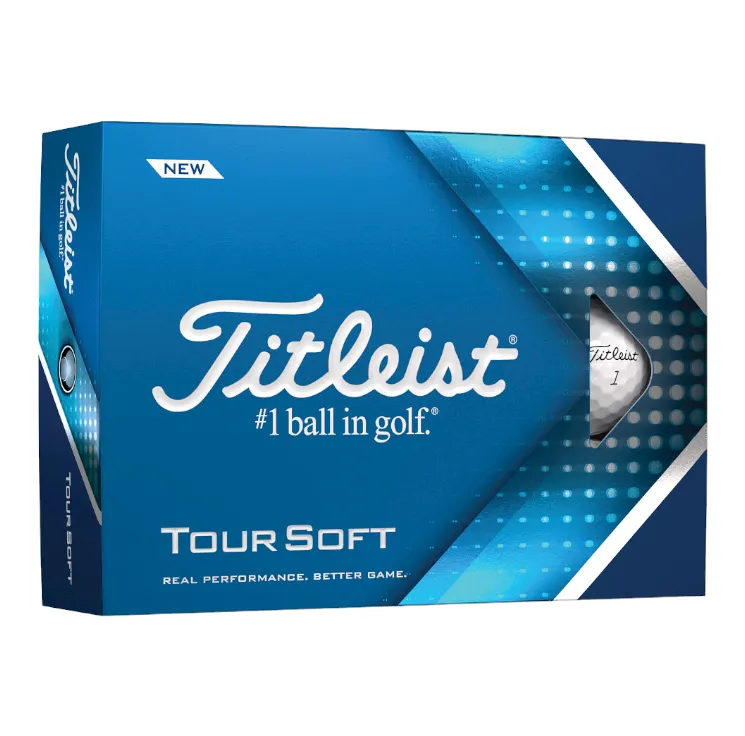 Titleist Tour Soft Golf Ball -  3Ball Sleeve